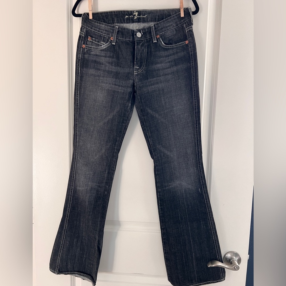 Women’s - 7 For All Mankind Rhinestone Pocket Jeans